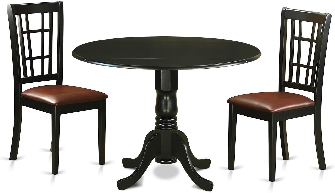 3 Pc Dining room set -Dining Table and 2 Dining Chairs