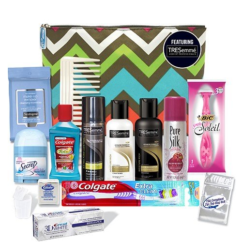 Convenience kits women s premium 15-piece travel kit