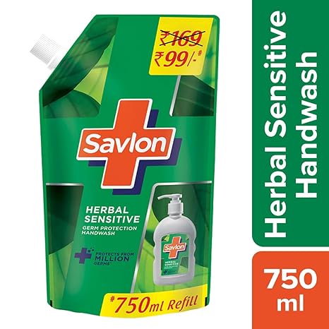 Savlon Herbal Sensitive Handwash-750ml