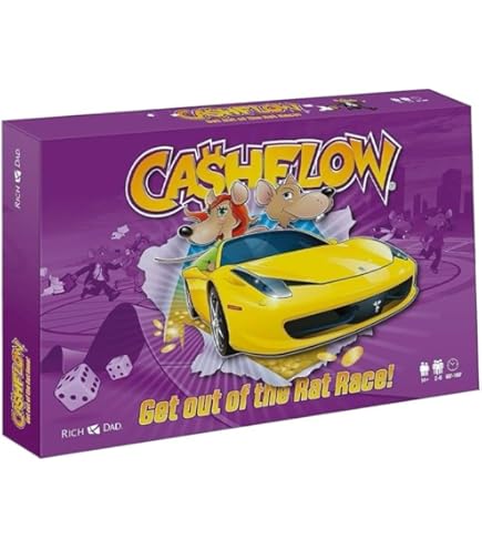 CashFlow Board Games 202 - Advanced Business Investing Game, Move