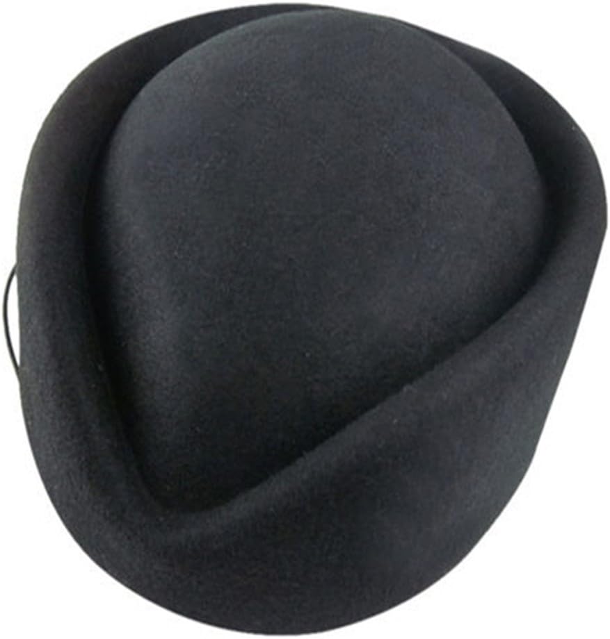 Wool Cap Stewardess Pillbox Hat Teardrop Fascinator Base Sweet Design