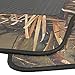 Muddy Water Camo Floor Mats - Water Resistant Vinyl Rubberized Backing 4pc Front & Rear Set - Swamp Camouflage