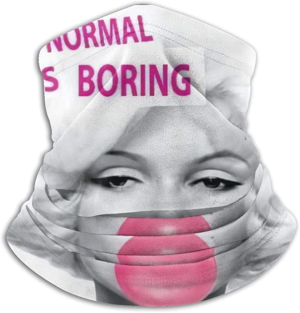 Amazon.com: Marilyn Monroe Face Mask Seamless Bandanas Balaclava Neck ...