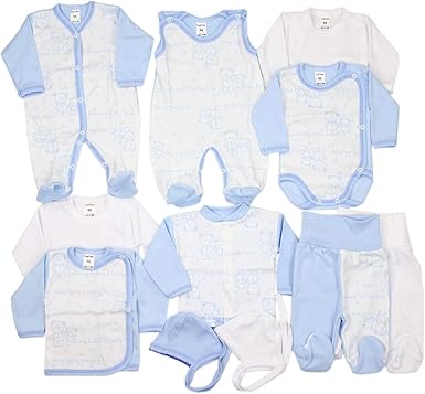 Tuptam Ensemble Layette Pour Bebe Nouveau Ne 11 Pieces Amazon Fr Vetements Et Accessoires