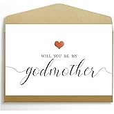 Goroar Will You Be My Godmother Card, Godmother Proposal Card, Be My Godmother Card