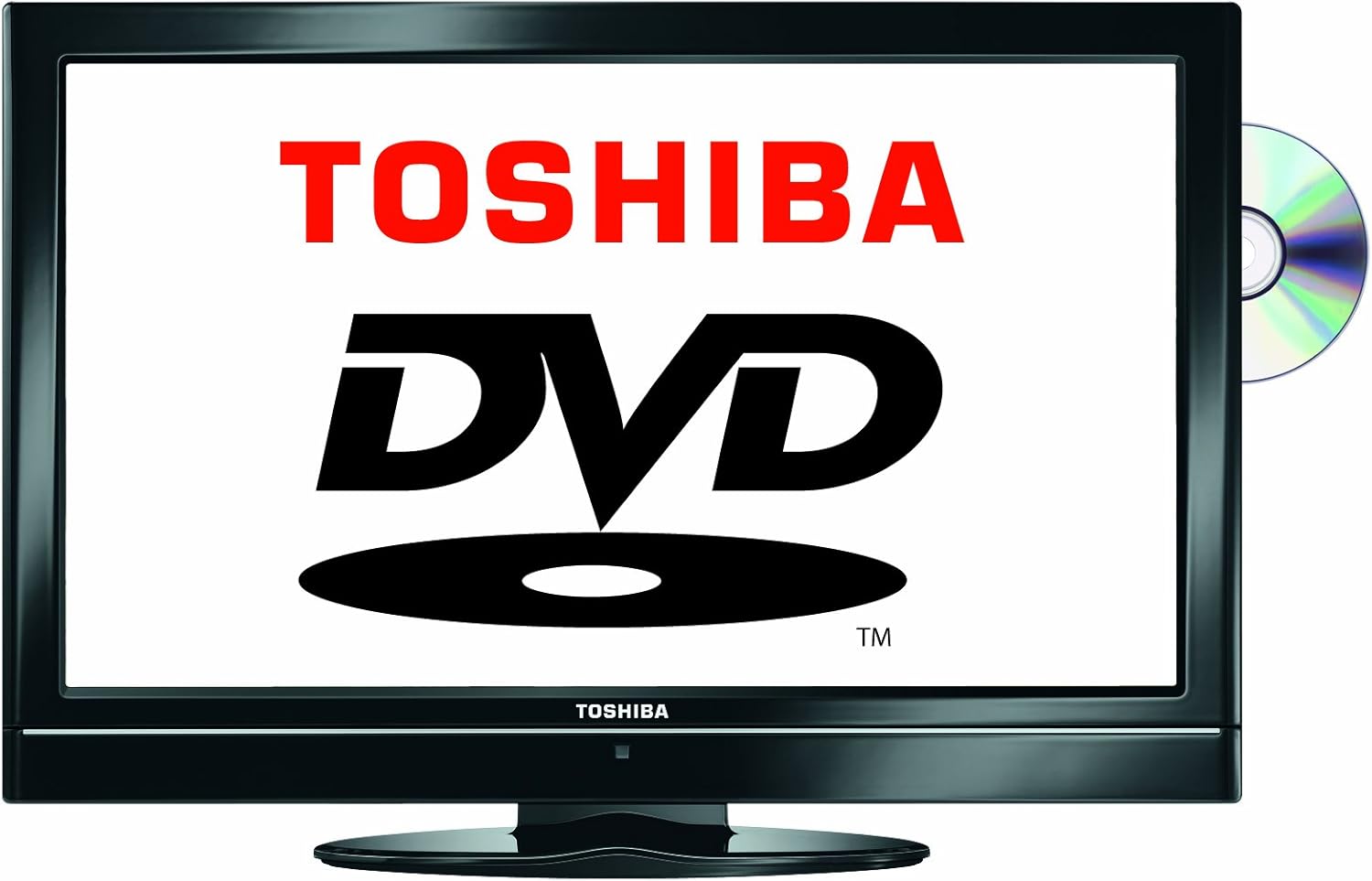 Toshiba 19dv501b 19 Inch Widescreen Hd Ready Lcd Tv With Built In Dvd Player Amazon Co Uk Tv
