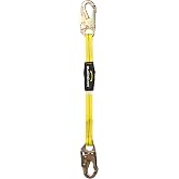 Guardian 01255 Non-Shock-Absorbing Lanyard - 3 ft | Self Locking Steel Hooks | ANSI and OSHA Compliant