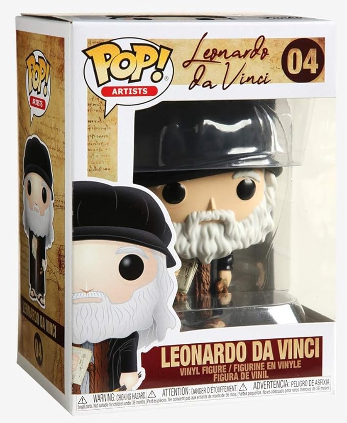 funko pop leonardo da vinci