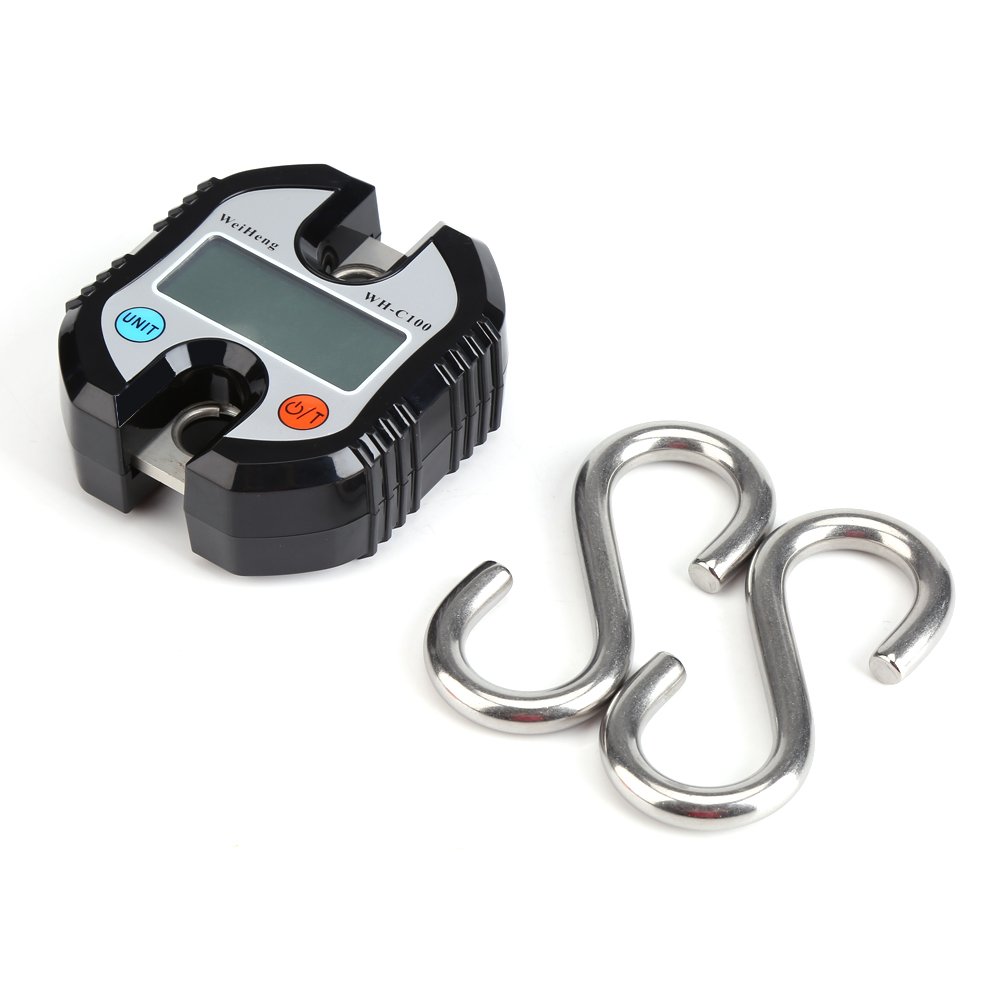 Luggage Scale Electronic Scale Digital Fishing Hook Postal Scale Portable Hook Scale Mini Portable Digital Weight with L - Image 4