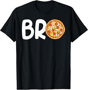 Brother Birthday Pizza 1st Birthday Pizza Family Matching T-Shirt