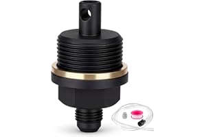 Talspity 6492-10 Oil Priming Adapter Kit Compatible with Detroit Diesel DD13 and DD15 Engines, M33×2.0 Thread, 27mm Hex, Incl