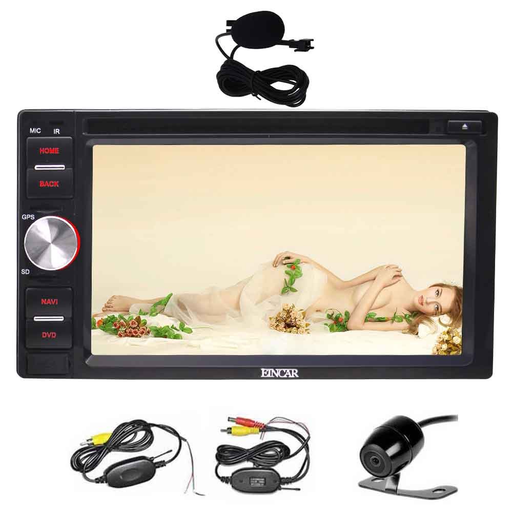 超人気 Eincarクアッドコアandroid 6 0 Marshmallowカーステレオ 6 2インチhd静電式タッチスクリーン 2dinカーdvd Cdプレーヤー インダッシュ型bluetooth Gpsナビゲーション ヘッドユニット ラジオオーディオレシーバー ワイヤレスバックカメラ同梱 Bf776