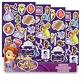 Sofia the First Stickers - 4 Sheets of Stickers