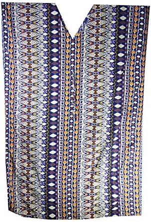Delena Designs Women's Long Kaftan Dress Maxi Caftan Dress Gown Top Night Dress