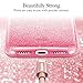 ESR Makeup Glitter Case for iPhone Xs/iPhone X, Glitter Sparkle Bling Cover [Three Layer] for iPhone 5.8 inch (2017 & 2018 Release)(Ombre Ruby)