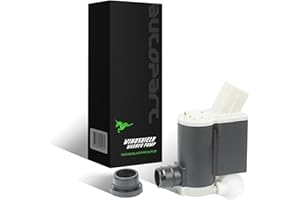 tostmolt 1pc New 12V Front/Rear Windshield Washer Fluid Pump Motor w/Grommet For Veloster Sedona Sportage Tucson Tiburon Veracruz Entourage Santa Fe XL Sport Accent Elantra GT Hatchback Seltos & Multi