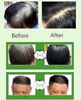MQUPIN Instant Hair Dye Shampoo 10 Pcs Black 2-in-1 Natural Ingredients Lasts view 3