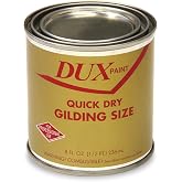Sepp Leaf Quick Dry Gold Size Adhesive 8 oz, Gilding Glue for Metal Leaf Application Crafts Furniture Restoration