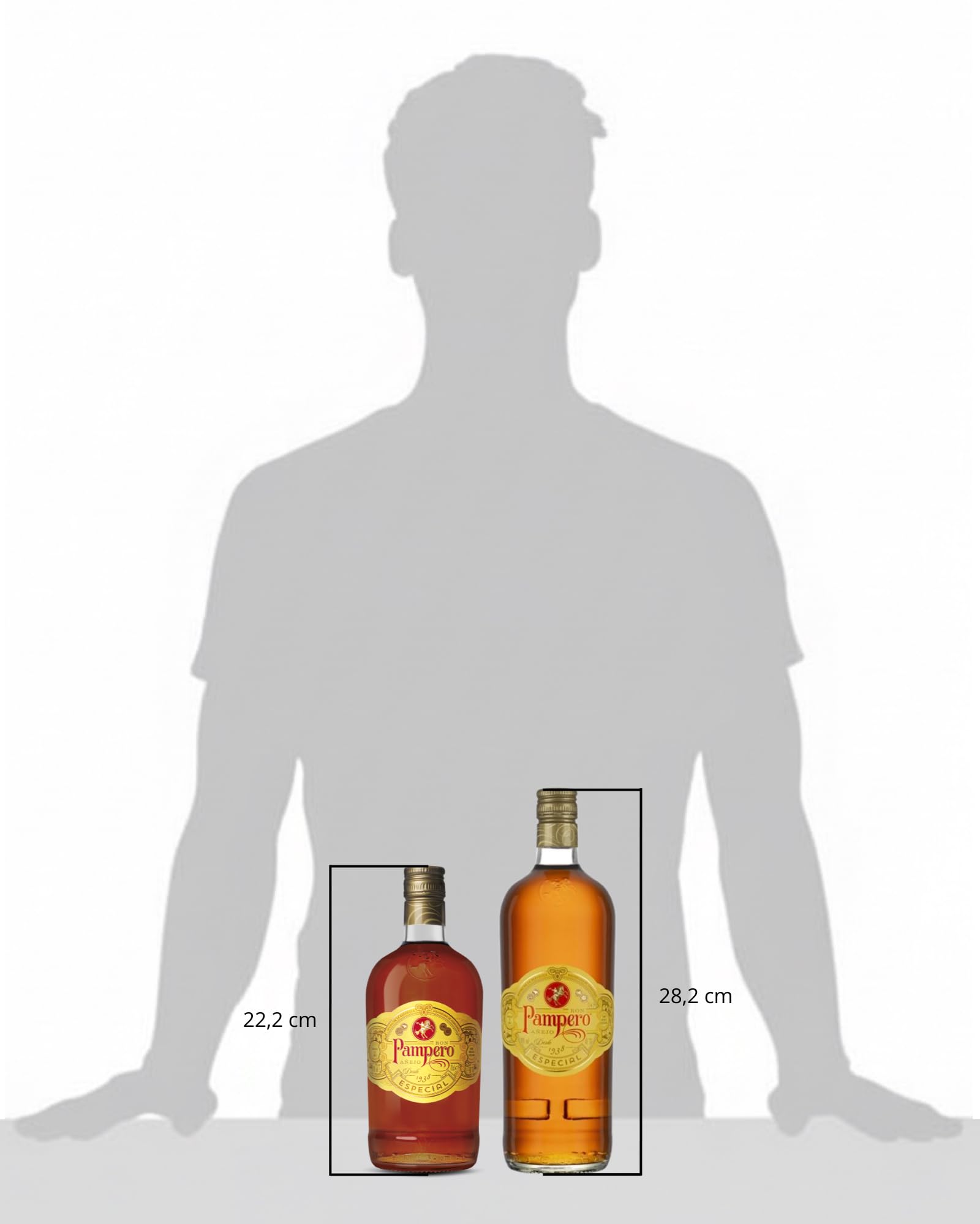 Pampero Añejo Especial | Premium- Rum | Aromatischer Klassiker | handgefertigt aus Venezuela | 40% vol | 1000ml Einzelflasche | 4