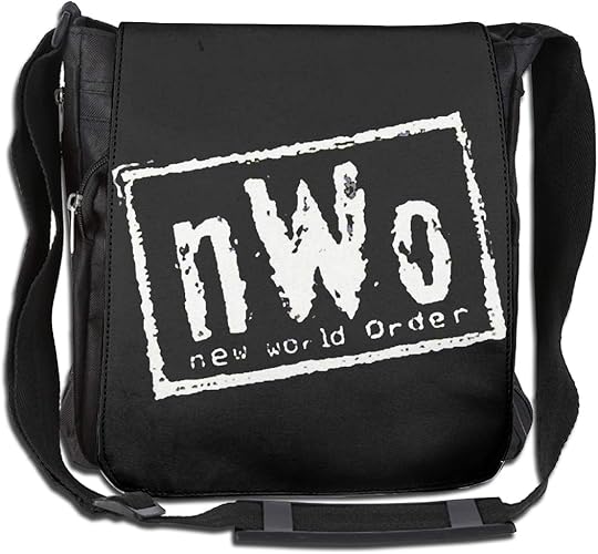 Amazon Nwoニュー ワールド オーダー プロレス団体 ショルダーバッグ 男女兼用 斜めがけ ワンショルダー バック カバン メッセンジャーバッグ 肩掛け 通学 通勤 旅行 ショルダーバッグ