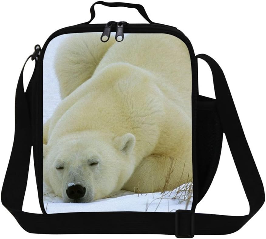 polar bear lunch bag