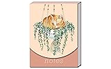 Punch Studio Houseplant Tabby Pocket Notepad