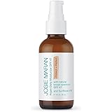 Josie Maran Daily Argan Oil Moisturizer Protect and Perfect (2oz) - Non-Greasy Mineral Sunscreen SPF 47 with Organic Argan Oi