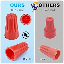 XHF UL Listed 1000Pcs Gray 22-14AWG Wire Connector