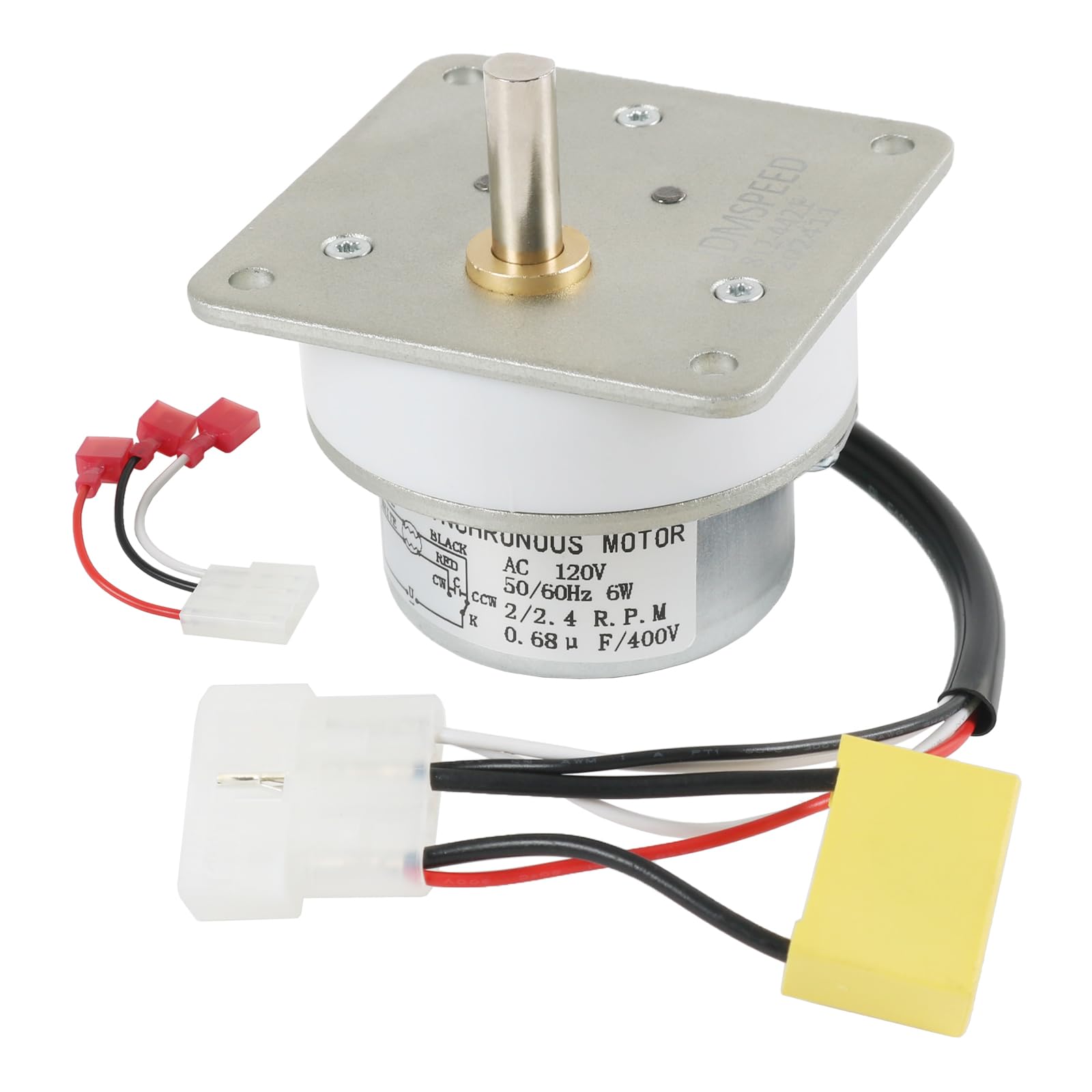 Photo 1 of Upgraded 2.4RPM Auger Feed Motor AC120V Compatible with Quadra-Fire Part 812-4421 & 812-4420, Compatible with Heatilator PS35 PS50 CAB50 7000-500 PH