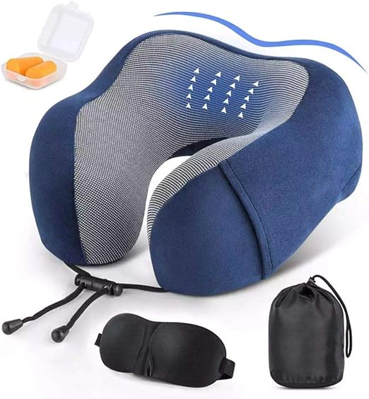 Amazon Com Travel Pillow Soft Velvet Airplane Train Car Office