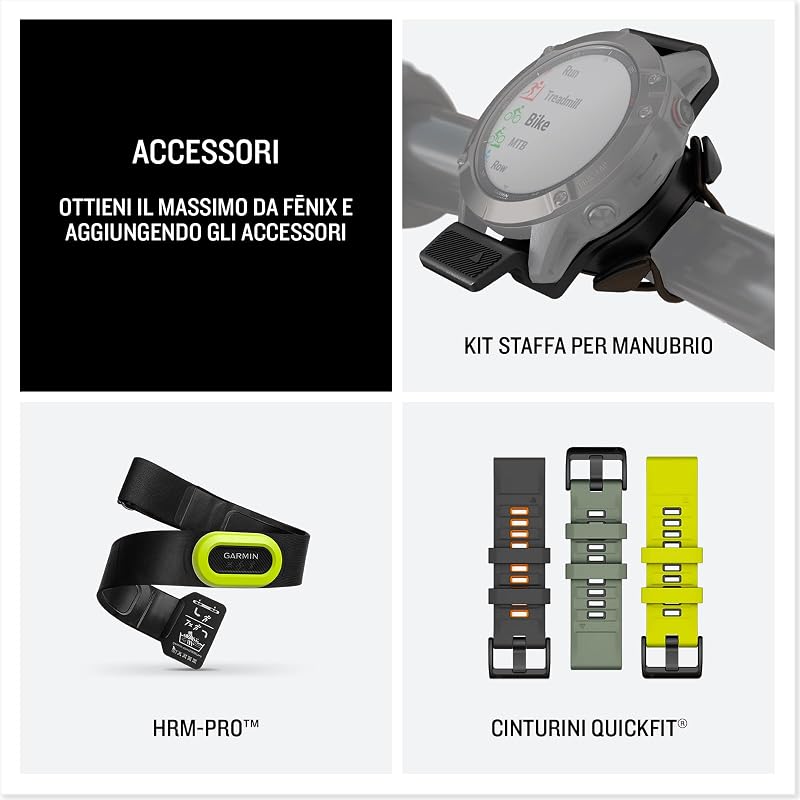 fēnix E, 47mm GPS smartwatch, Slate Grey & Black