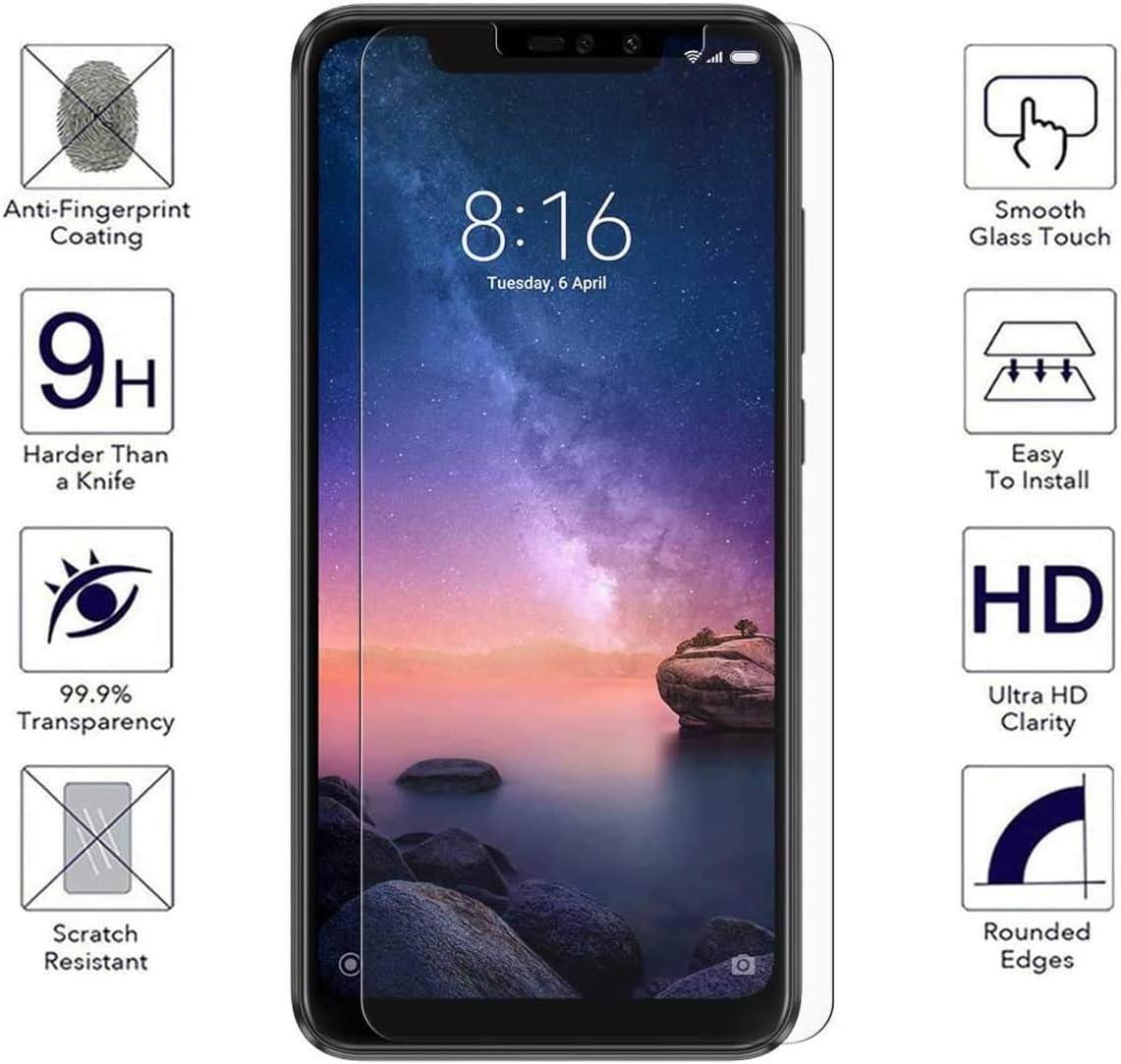 Galaxy Note 8 Screen Protector, (2-Pack) Tempered Glass Screen Protector [Force Resistant up to 11 pounds] [Full Screen Coverage] [Case Friendly] for Samsung Note 8