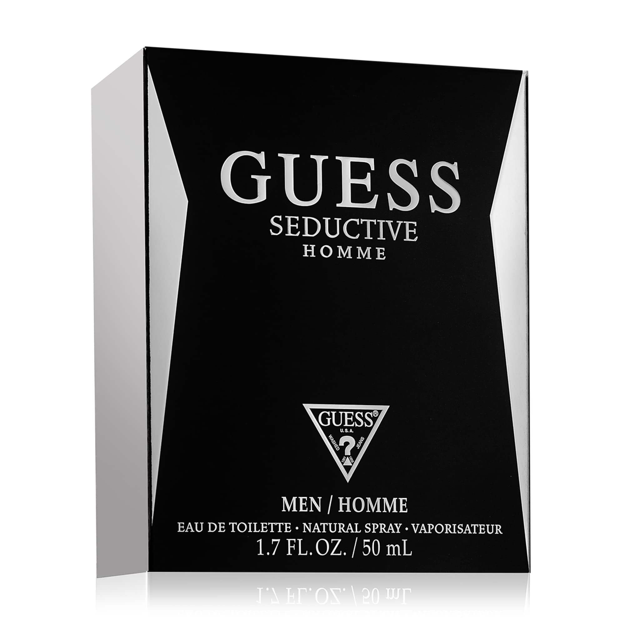 GUESS Seductive Homme Eau de Toilette Spray for Men, 1.7 Oz
