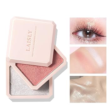 pink highlighter makeup