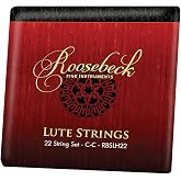Roosebeck Lute Harp String Set, 22 C-C