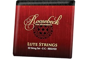 Roosebeck Lute Harp String Set, 22 C-C