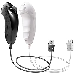 MODESLAB Wii Nunchuck Controller, 2 Pack Nunchuk