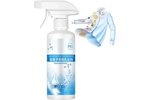 Oil Stain Remover for Clothes | 300ml Wash Fabric Cleaning Detergent - Stain Remover for Laundry | for Oil Grease Wine Ink Tr
