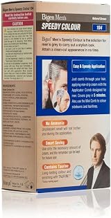Bigen Permanent Hair Colour For Men Speedy Colour 104 Natural Brown No Ammonia view 5