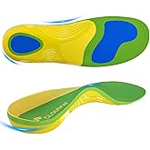 Cloudflo Plantar Fasciitis Insoles for Men Women,High Arch Support for Pain Relief,Shoe Inserts Orthotic for Flat Feet,Work Boot Insoles for Shock Absorbing Inserts (Fit for Standing All Day) G-XL
