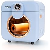 PYD Life Mini Sublimation Oven Machine 12 L 120 V 1600 W Light Blue Heat Press Machine for Sublimation Blanks Mugs Tumblers C