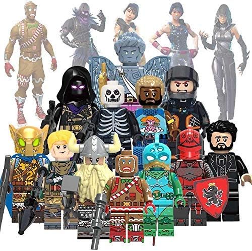 New! Battle Royal Toy Figures Sets- All Heroes from Fort Battle Royal- Gift for Boys and Girls