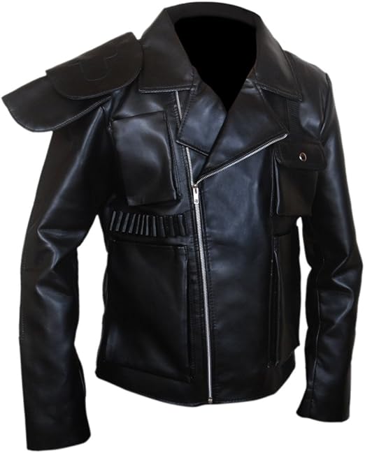 Flesh Hide F H Men S Tom Hardy Mad Max Fury Road Jacket 4xl Black Amazon De Bekleidung