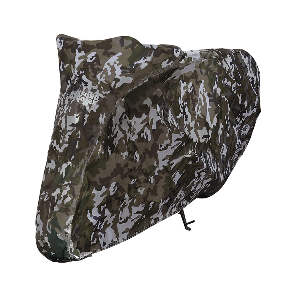 Oxford Aquatex Camo Motorcycle Cover CV213 (Large) Camoflauge