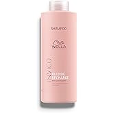 Wella Professionals Invigo Blonde Recharge Color Refreshing Shampoo | Refresh & Maintain Cool Blonde Hair Color | 33.8 Fl Oz 