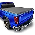 Tyger Auto T1 Soft Roll Up Truck Bed Tonneau Cover Compatible with 2007-2013 Chevy Silverado / GMC Sierra 1500; 2007-2014 250