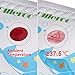 Ollieroo Bath Mat For Kids PVC Cartoon No Slip Bathtub Shower Mat with Too Hot Indicator White 27.5” X15.7”