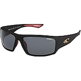 O'NEILL Sultans 2.0 Large Fit Men's Polarized Wrap Sports Sunglasses, 64 mm, UV400 Protection