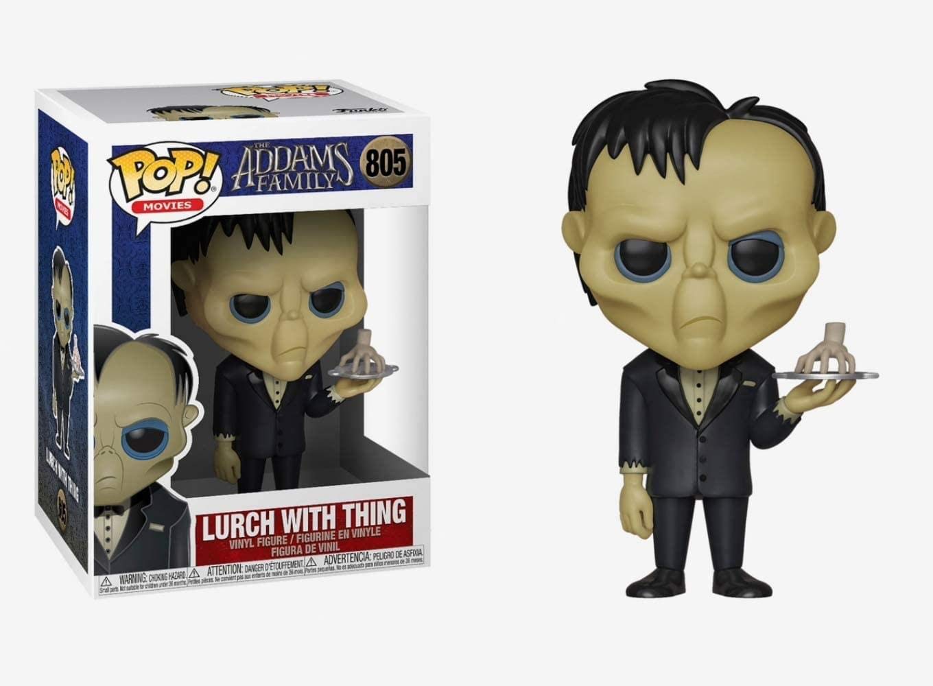 Addams Family Funko POP Lurch With Thing Vinyl Figure