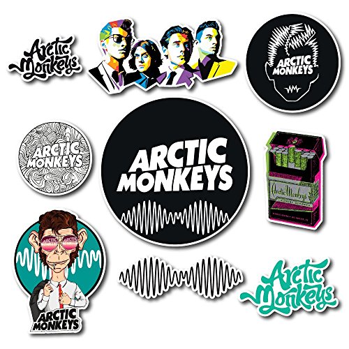 Arctic Monkeys Sticker Set Pack Rock Band Decal for Car Window, Bumper, Laptop, Skateboard, Wall, ETC. Set-038